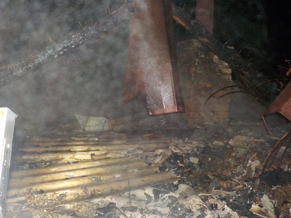 В деревне Турки Бобруйского района горела баня