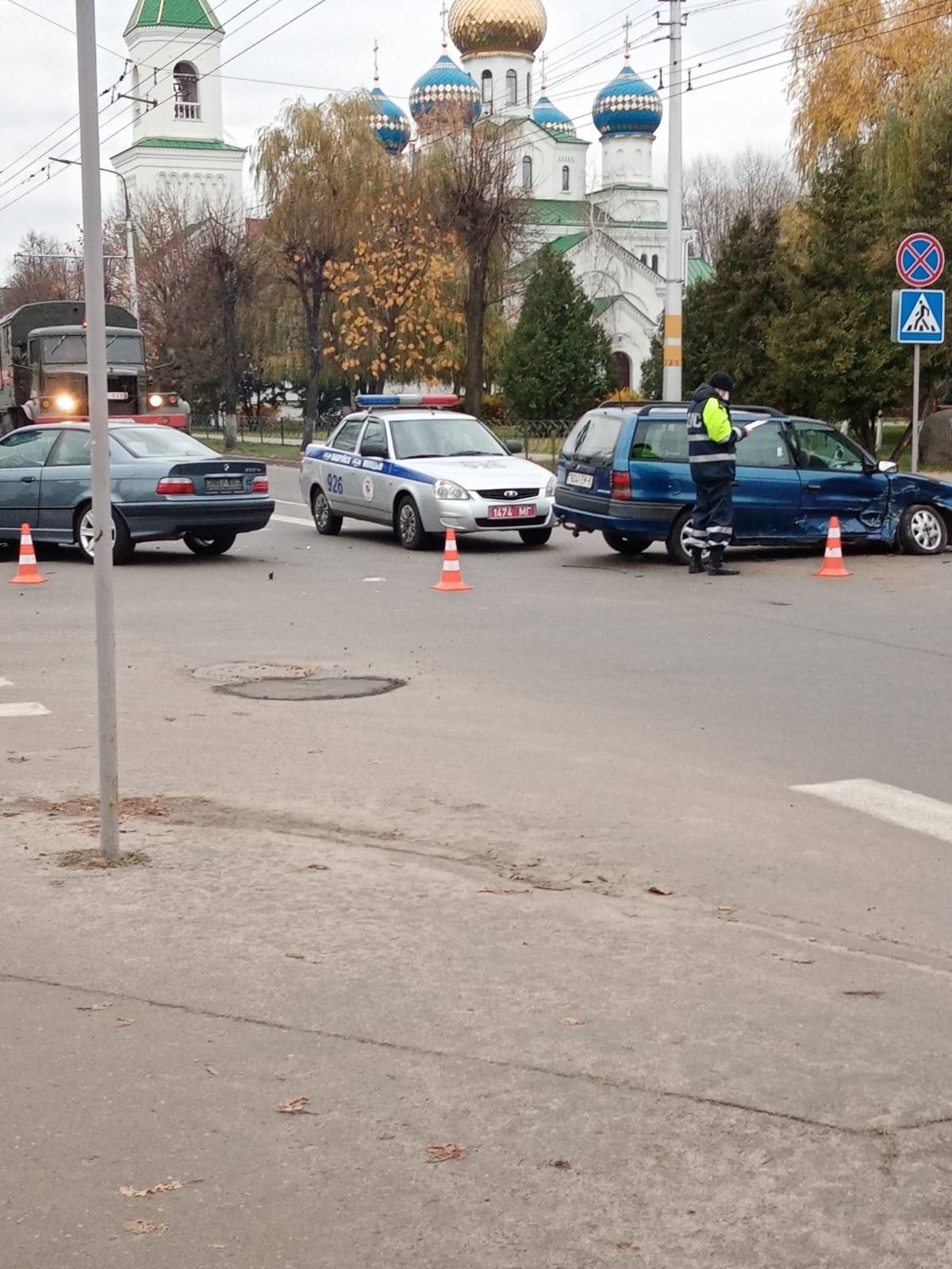В Бобруйске произошла серьезная авария. Фотофакт В Бобруйске произошла серьезная авария. Фотофакт