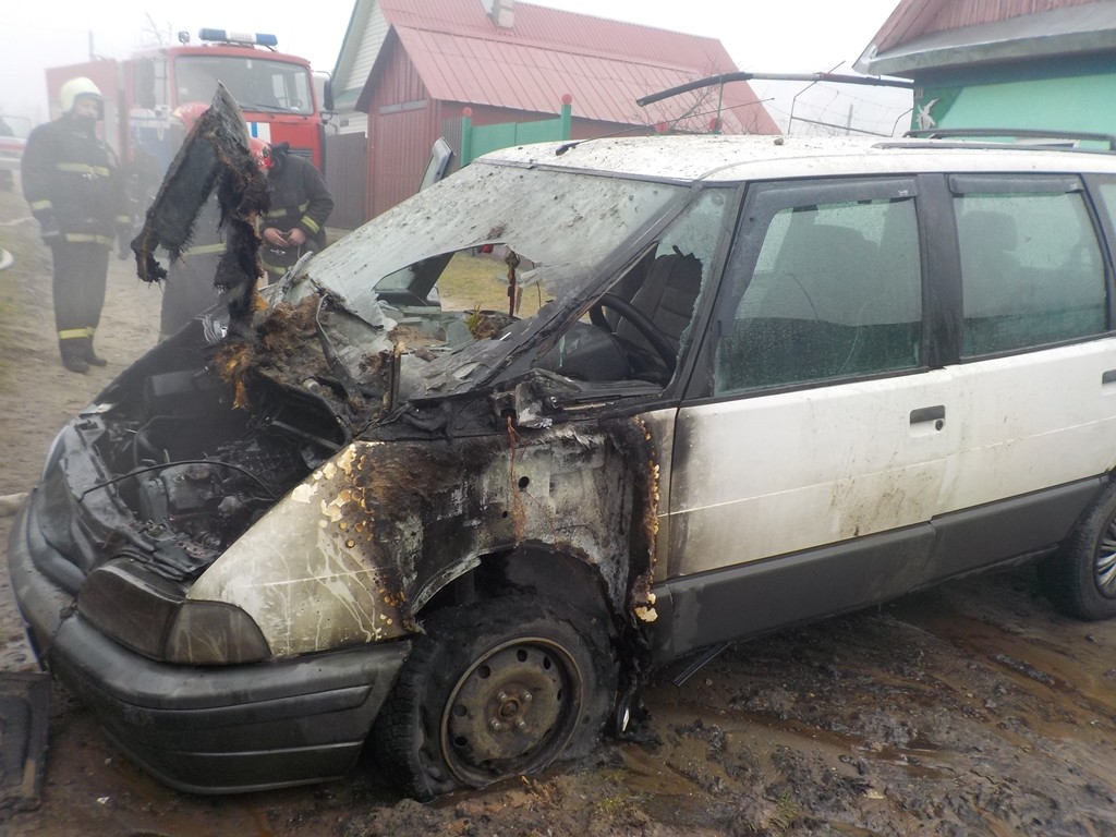 За прошедшую неделю в Бобруйске произошло 2 пожара. Оба пожара – автомобильные.