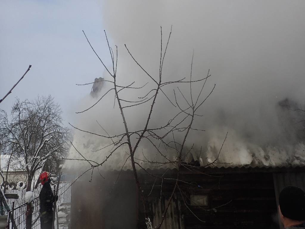 Пожар в Калиновке.