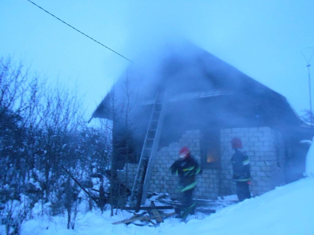 пожаре жилого дома в деревне Коврин Воротынского сельского Совета Бобруйского района