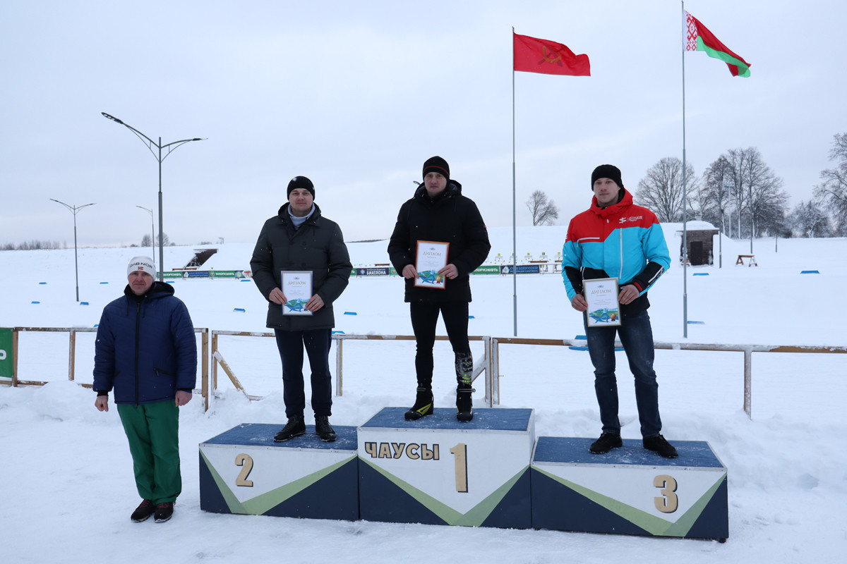 На чемпионате по лыжным гонкам бобруйские спасатели заняли 3 место
