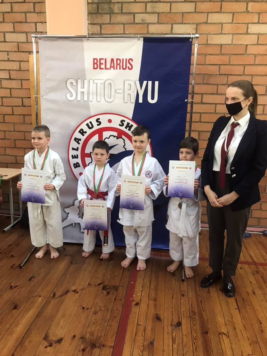 Бобруйчане стали призерами ХV первенства Молодежного общественного объединения «Спортивный клуб каратэ «Адамант»