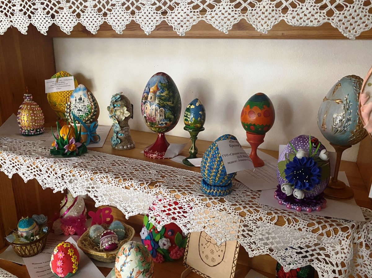 В Бобруйске открылась выставка «Радость светлой Пасхи»