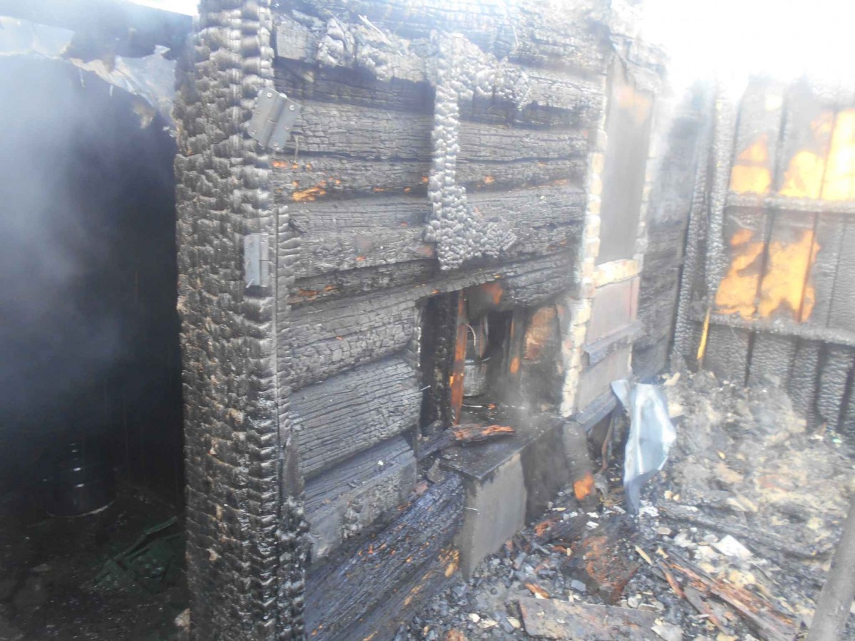 В деревне Сычково Бобруйского района спасатели ликвидировали пожар