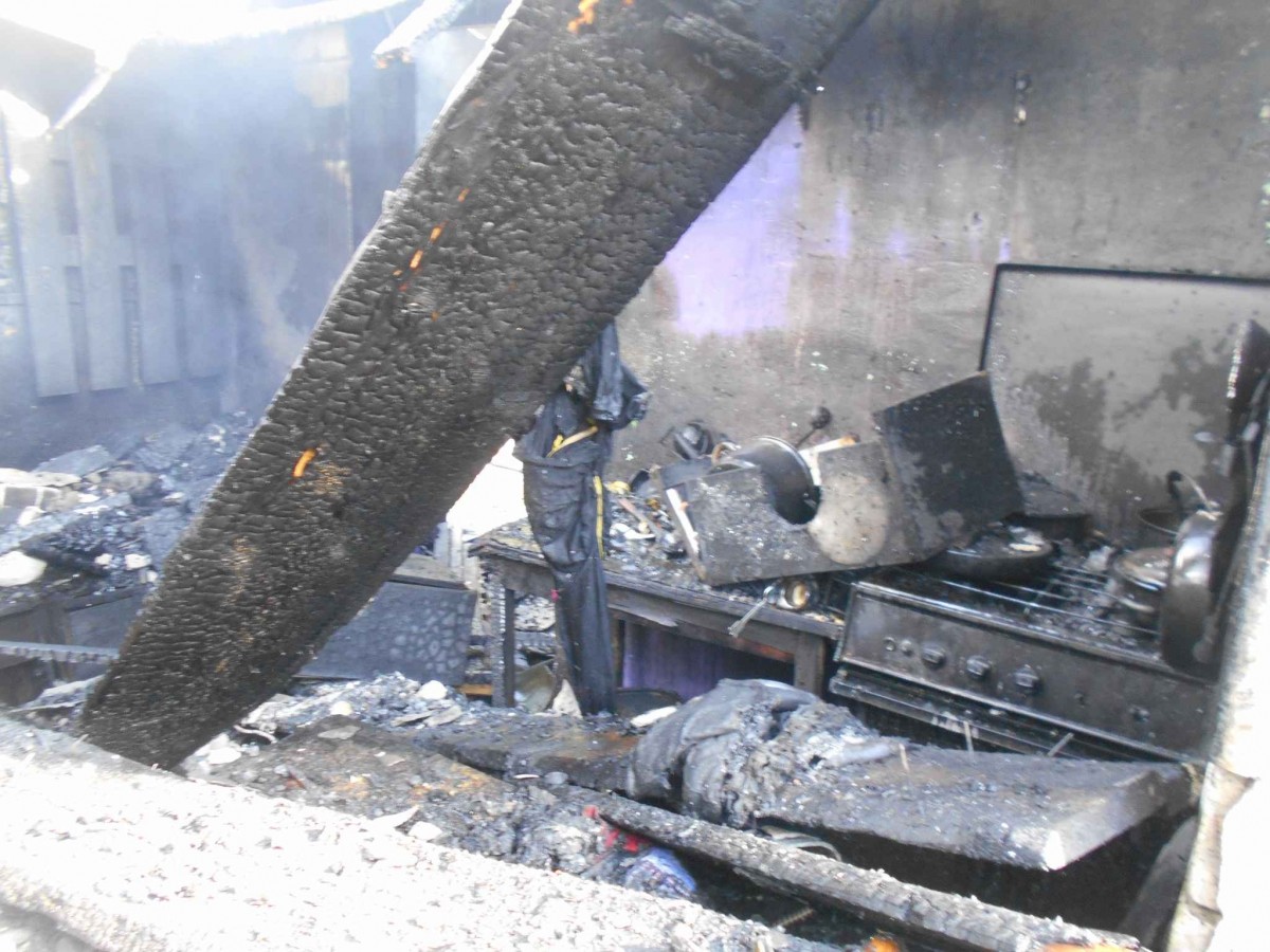 В деревне Коврин Бобруйского района горел дом