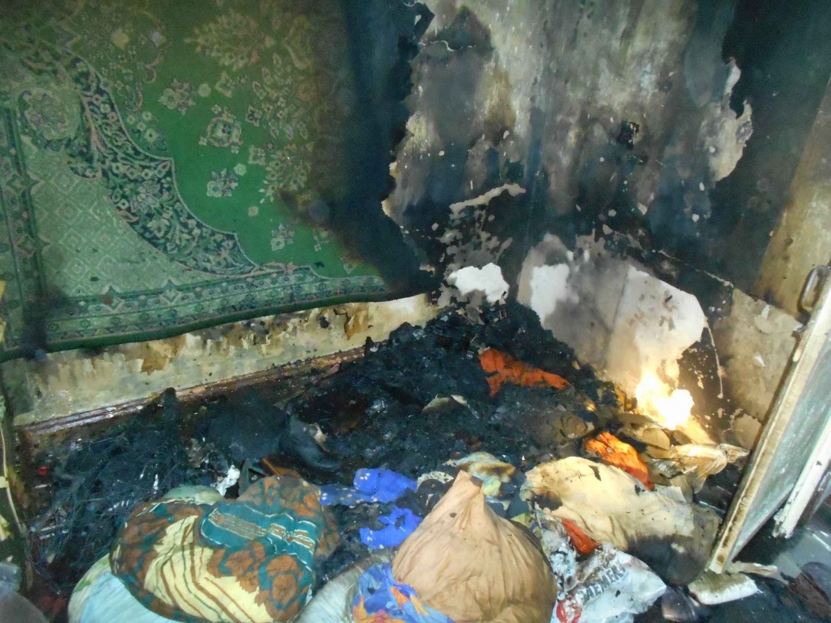 От пожара на Октябрьской в Бобруйске погибла женщина
