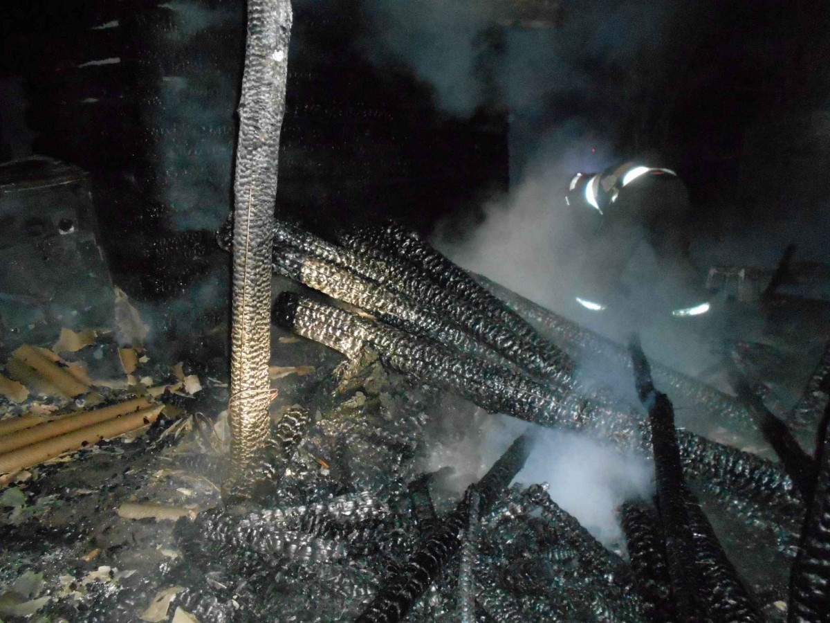 В деревне Борки Бобруйского района горела баня