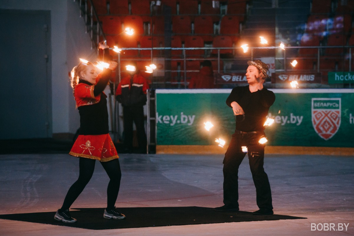 В «Бобруйск-Арене» прошла церемония закрытия хоккейного сезона