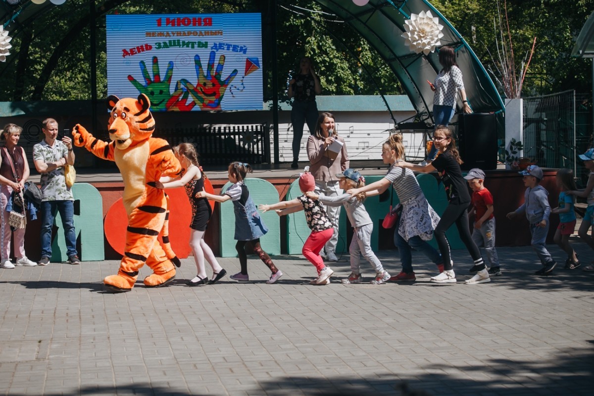 Праздник, посвященный Дню защиты детей в Бобруйске