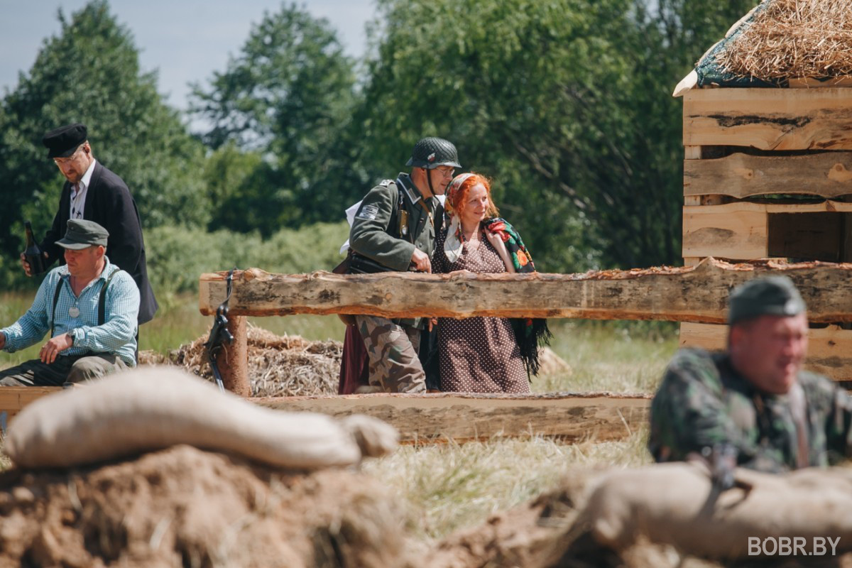 26 июня, около деревни Щатково Бобруйского района прошла военно-историческая реконструкция