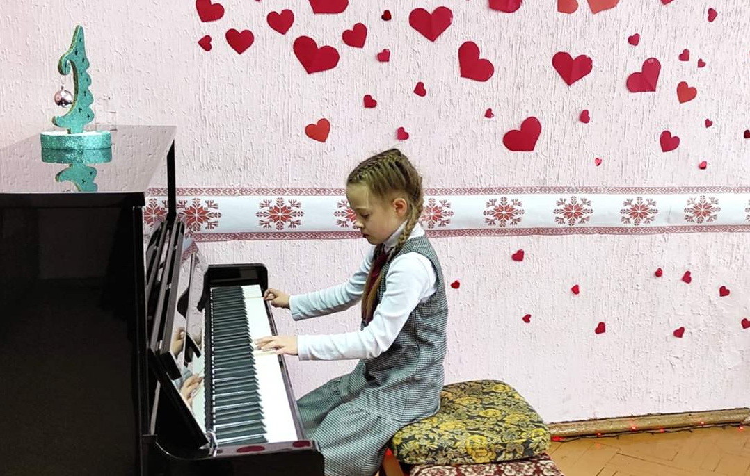 В музыкальных классах поселка Туголица прошел концерт «Люблю цябе, Белая Русь»