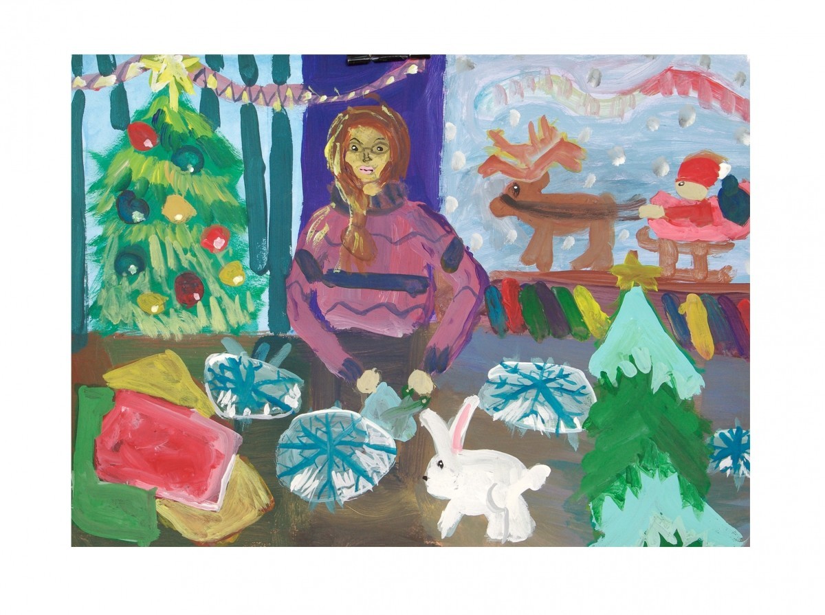В театре подвели итоги детской выставки-конкурса «Краски Рождества и Нового года»