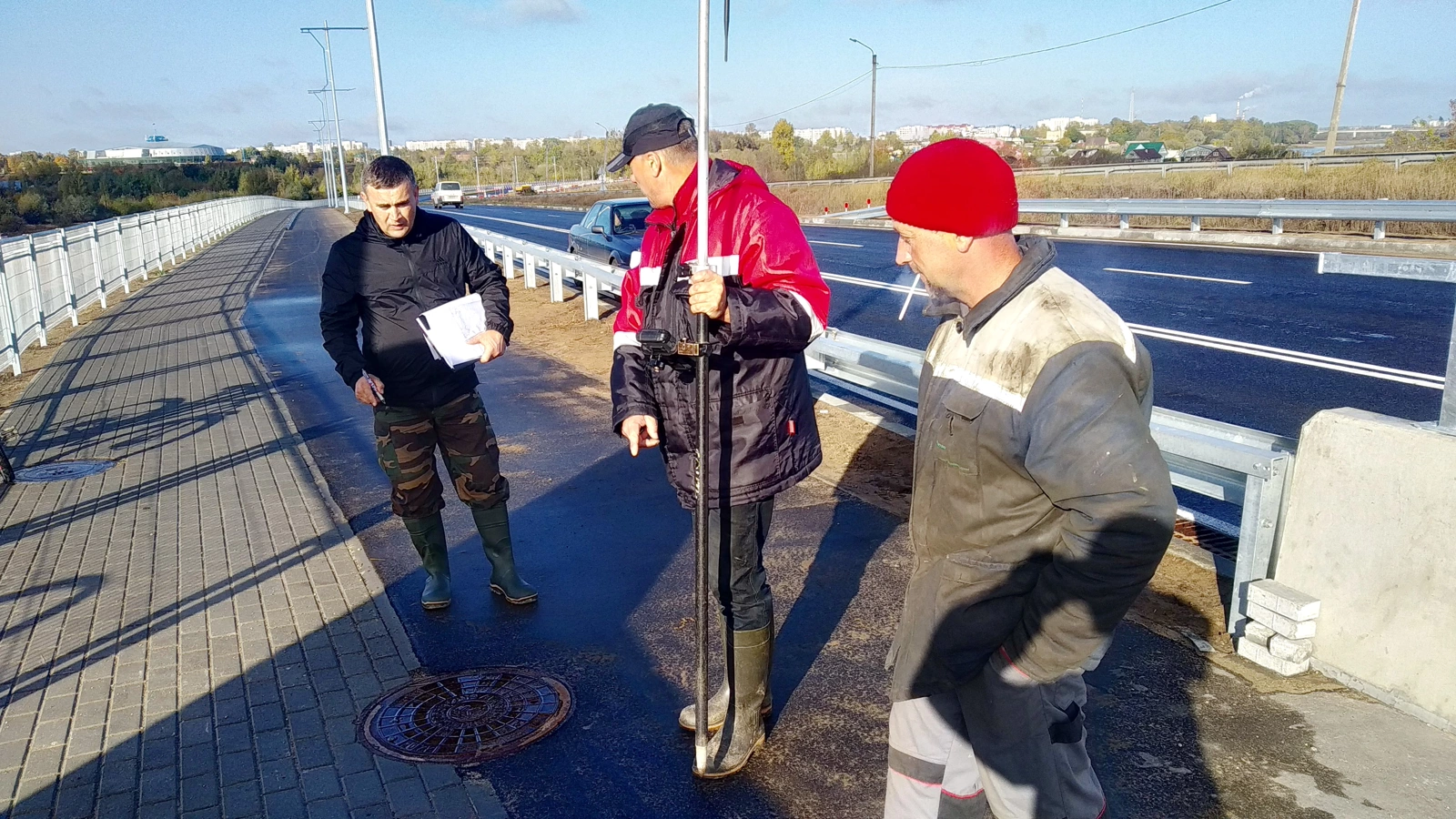 В Бобруйске открыто движение по новому мосту
