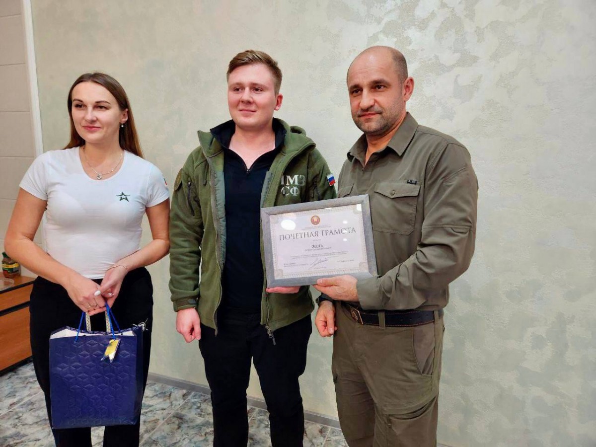 Председатель Молодежного парламента при Бобруйском райсовете депутатов посетила Донецк