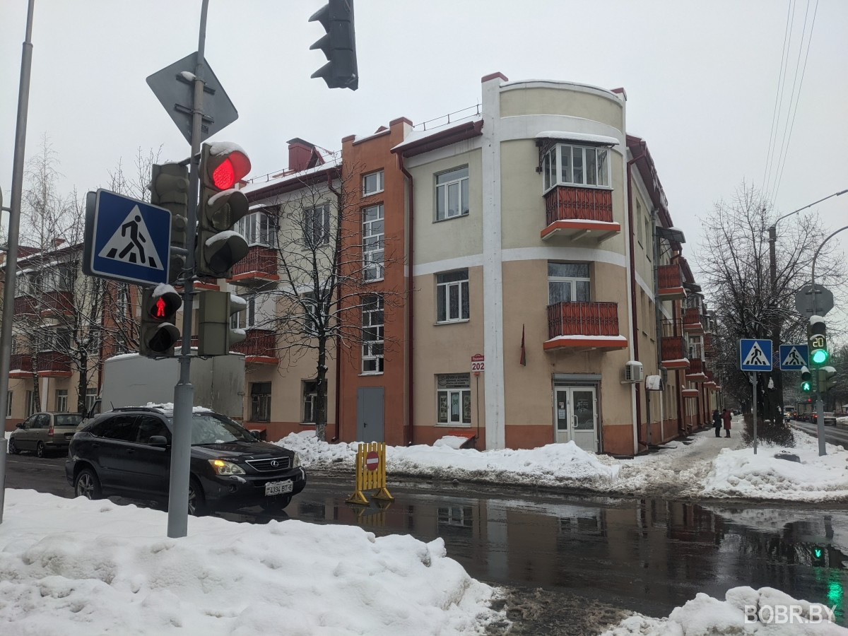 Площадь Ленина в Бобруйске перекрыта