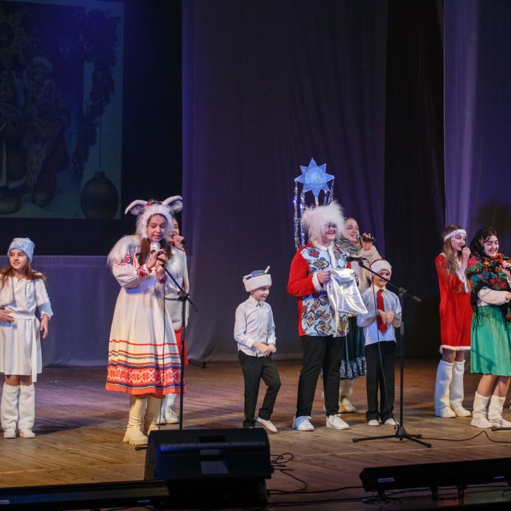 В театре прошел рождественский концерт организованный Свято-Георгиевским храмом г.Бобруйска