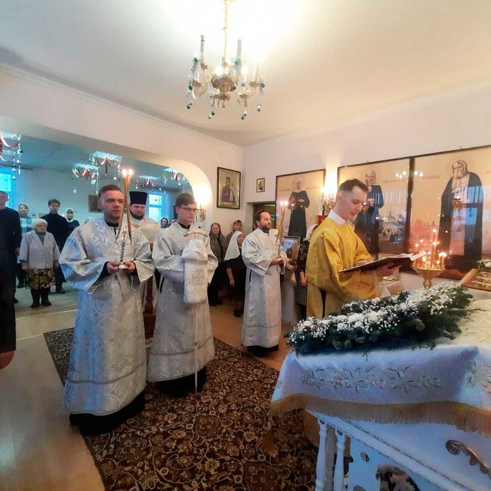 14 января 2024 года, в праздник Обрезания Господня и день памяти святителя Василия Великого,