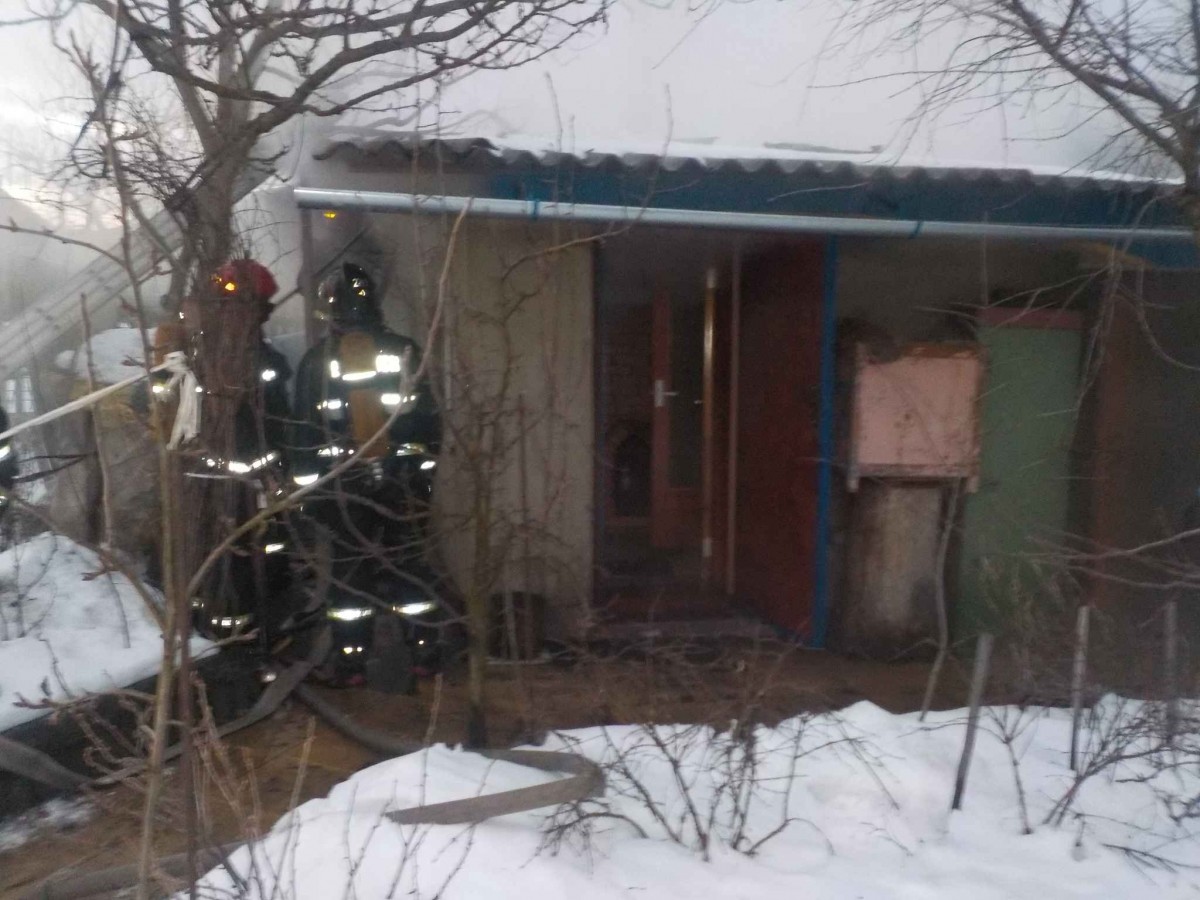 27 января в 17.32 бобруйским спасателям поступило сообщение о пожаре бани в Бобруйске по улице Калинина.