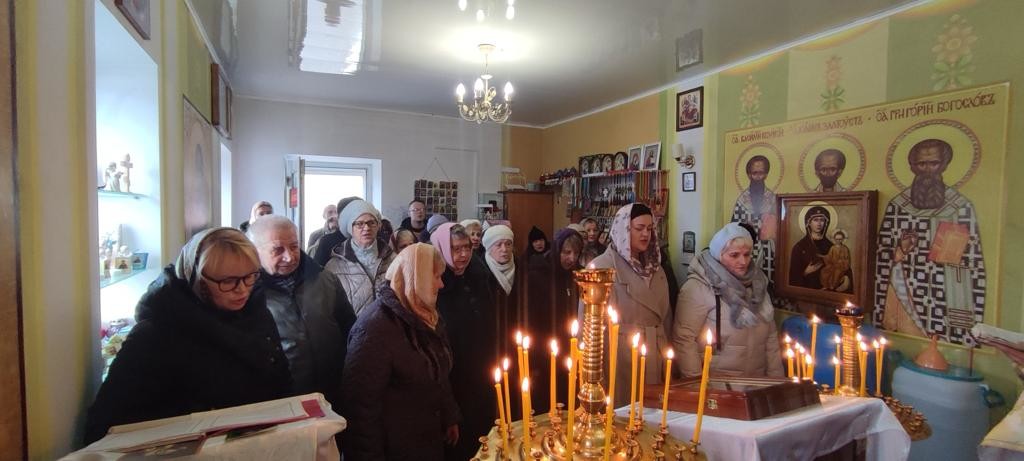 Епископ Серафим совершил Божественную литургию в храме Смоленской иконы Божией Матери г. Осиповичи