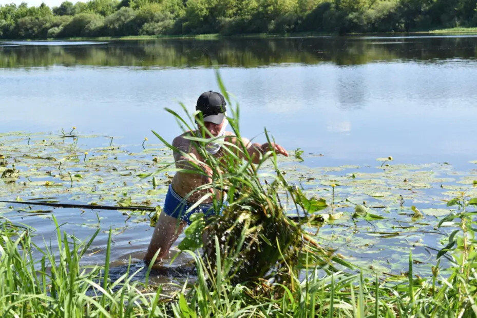 Тандем по спортивному лову рыбы фидером «Лови леща-2024» прошел на Бобруйщине