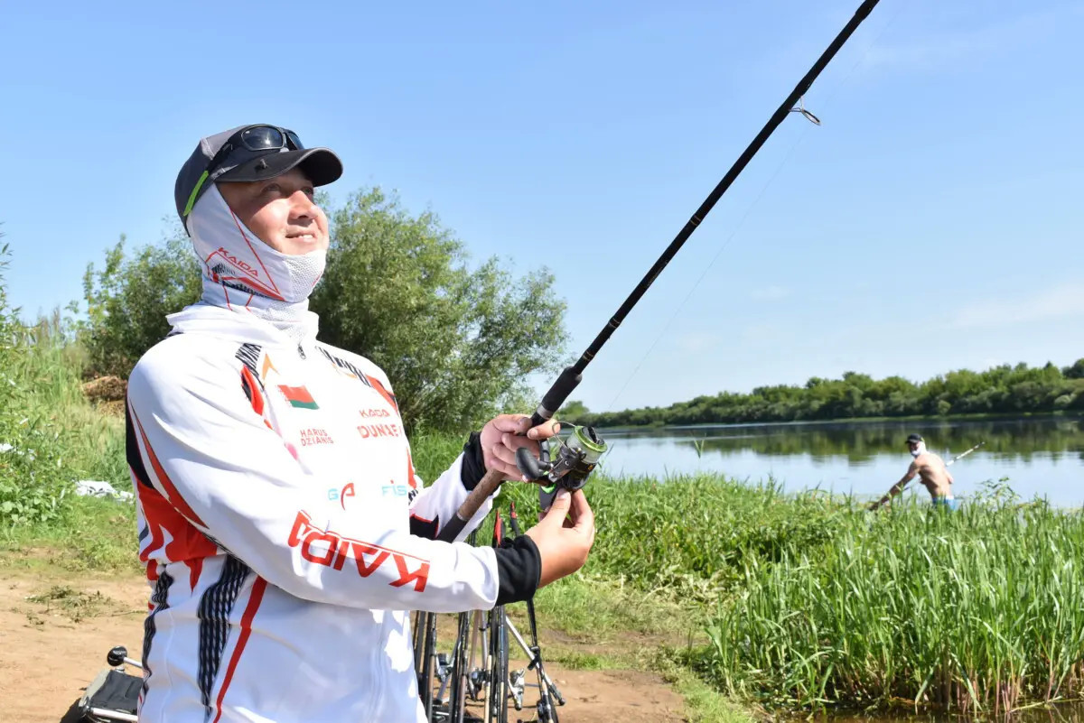 Тандем по спортивному лову рыбы фидером «Лови леща-2024» прошел на Бобруйщине