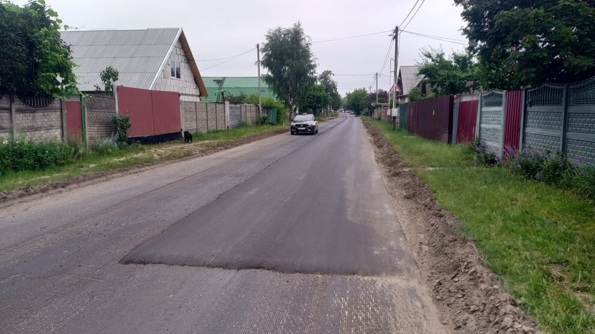 Начался ремонт Комбинатской – главной улицы бобруйской Назаровки