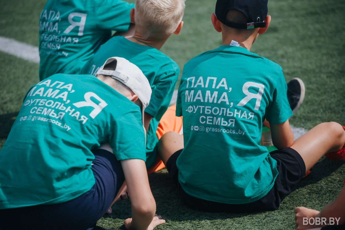 Семейный фестиваль «Папа, мама, я – футбольная семья» прошел в Бобруйске