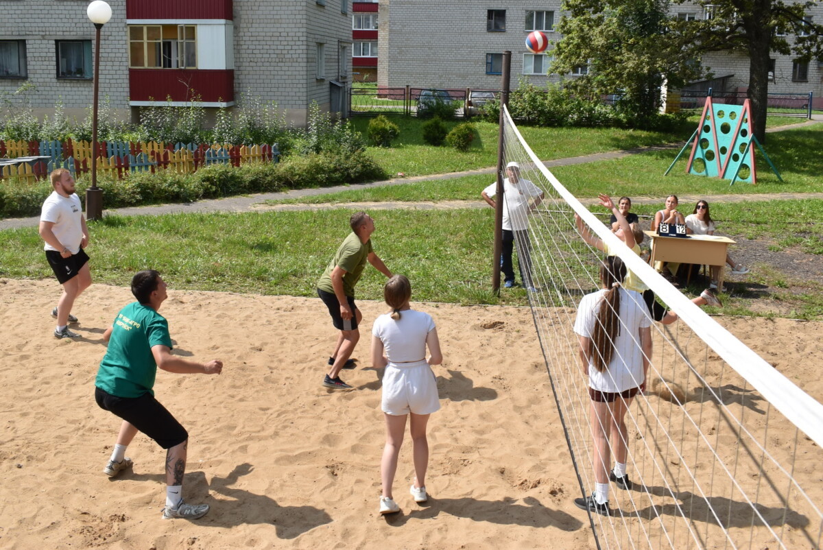 В Туголице прошел волейбольный турнир среди работающей молодежи Бобруйского района.