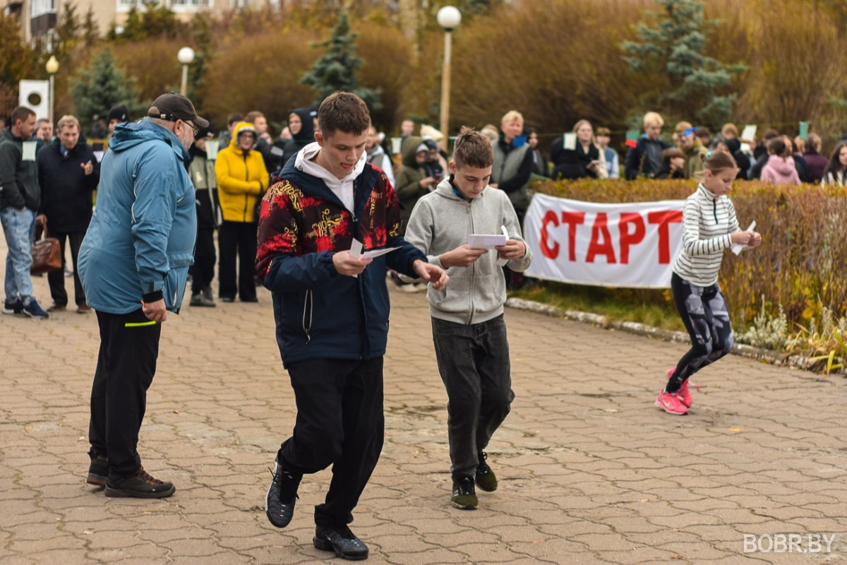 В городском парке прошли городские соревнования по спортивному ориентированию