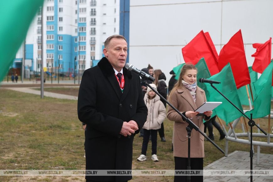 Символ сохранения наших традиций. Тематический мурал открыли в Бобруйске