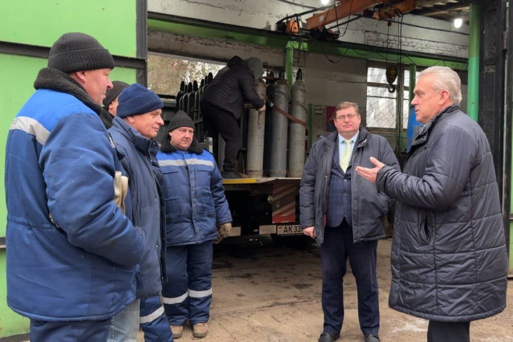 Встреча с трудовым коллективом ОДО «Кислородно-наполнительная станция» города Бобруйска