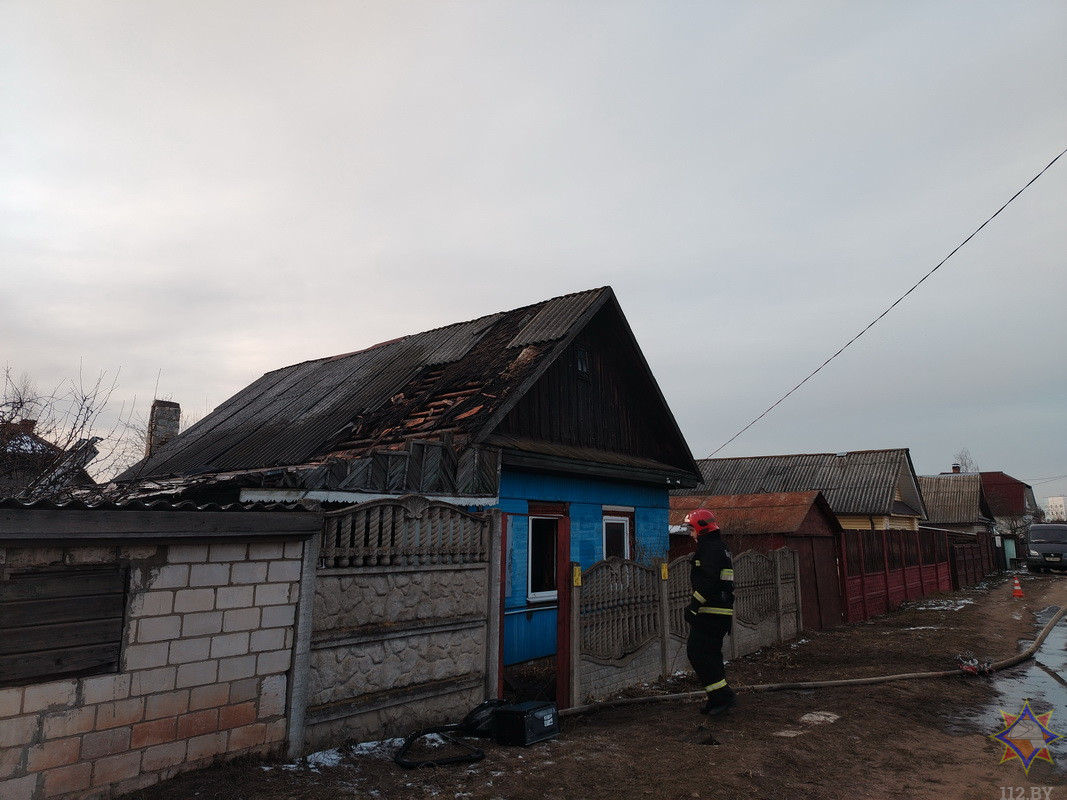 пожар в Бобруйске