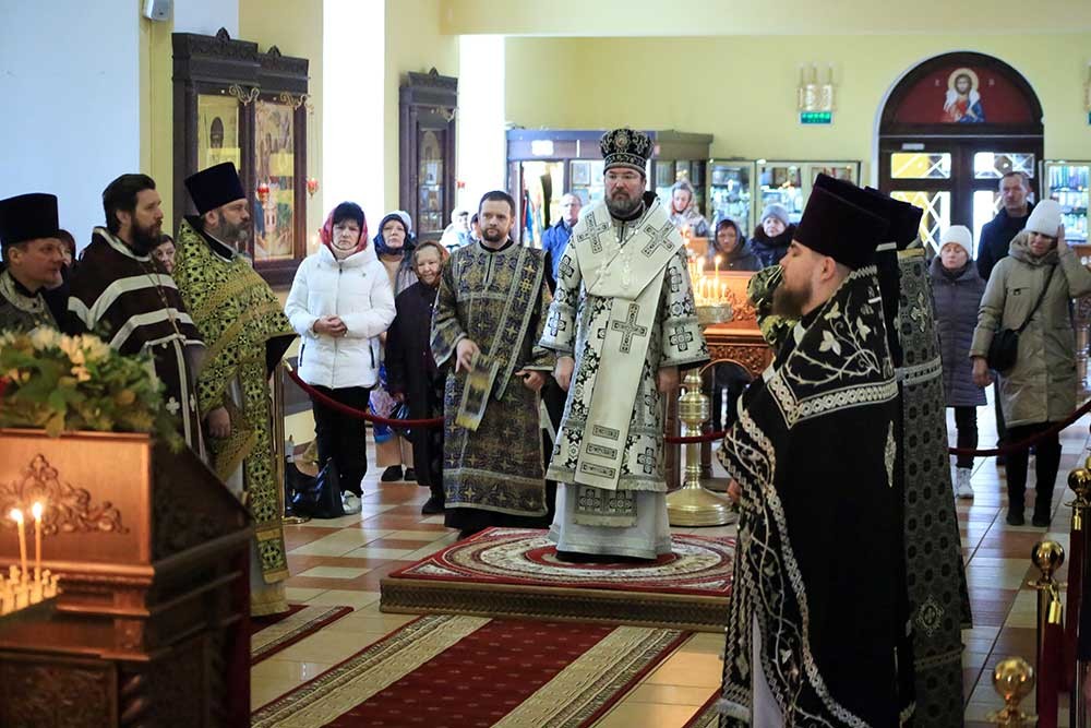 Литургия в Никольском соборе Бобруйск