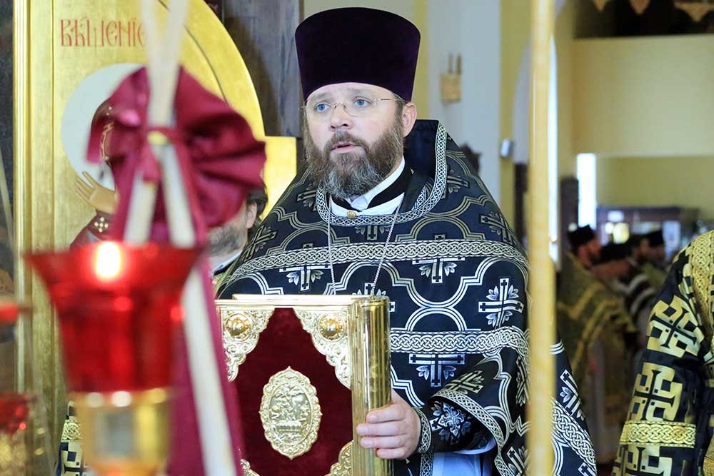 Литургия в Никольском соборе Бобруйск