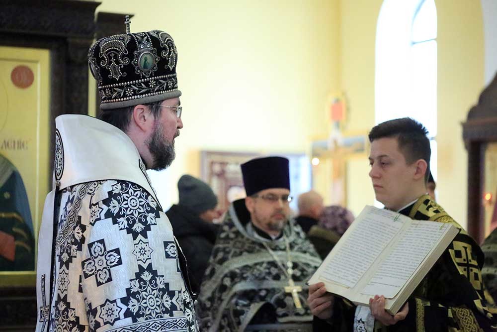 Литургия в Никольском соборе Бобруйск