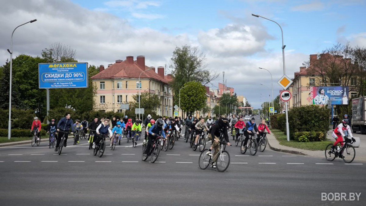Велопробег в Бобруйске