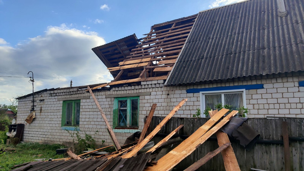 Последствия непогоды в Бобруйском районе