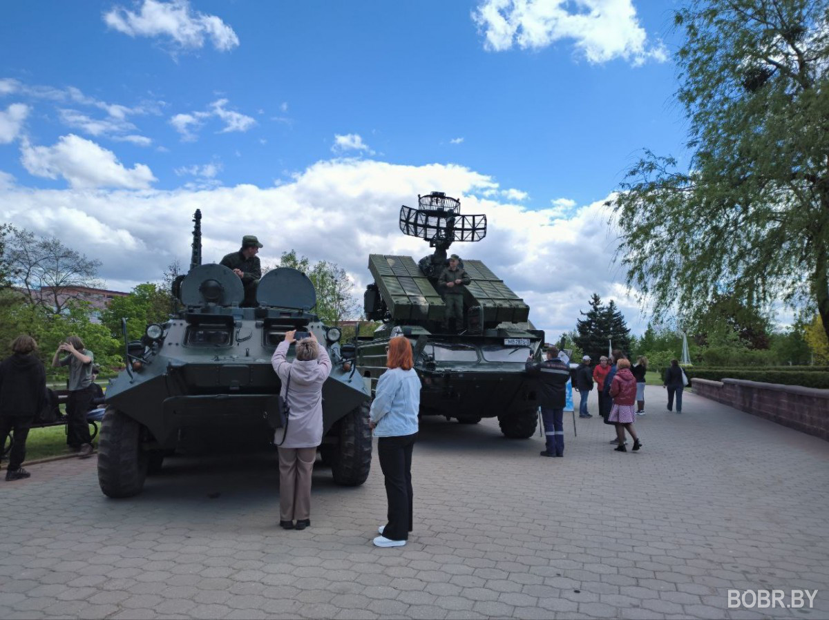 открытие Аллеи славы на Белшине