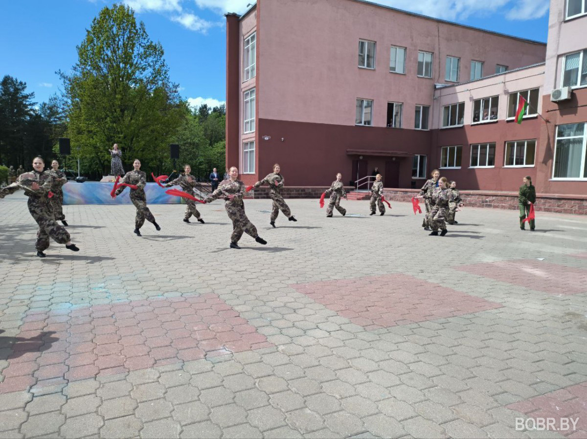 открытие Аллеи славы на Белшине