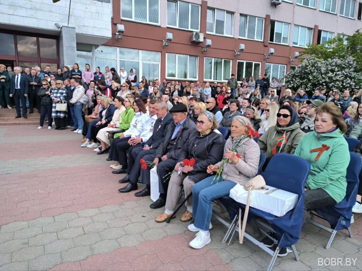 открытие Аллеи славы на Белшине