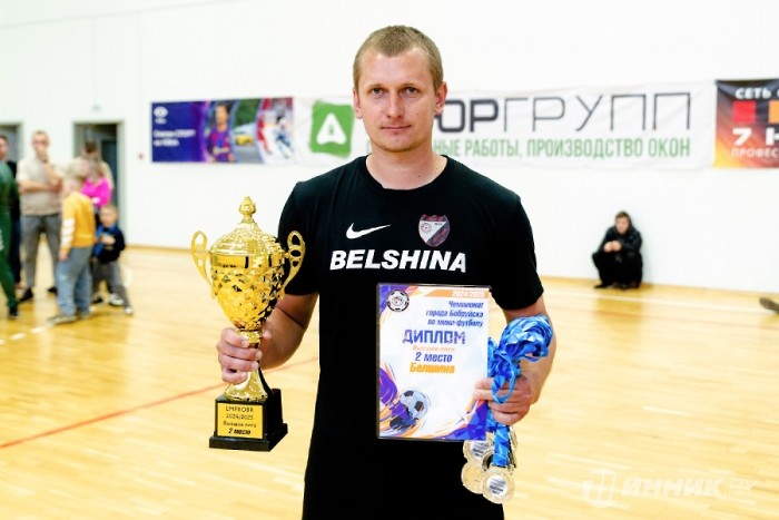 «Белшина» выигрывает Кубок лиги на чемпионате Бобруйска по мини-футболу