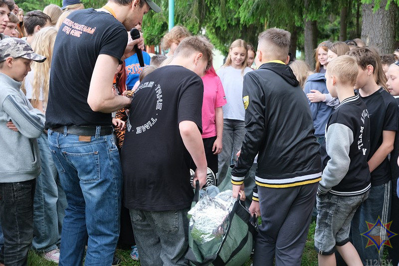 чему научили детей спасатели из Бобруйска