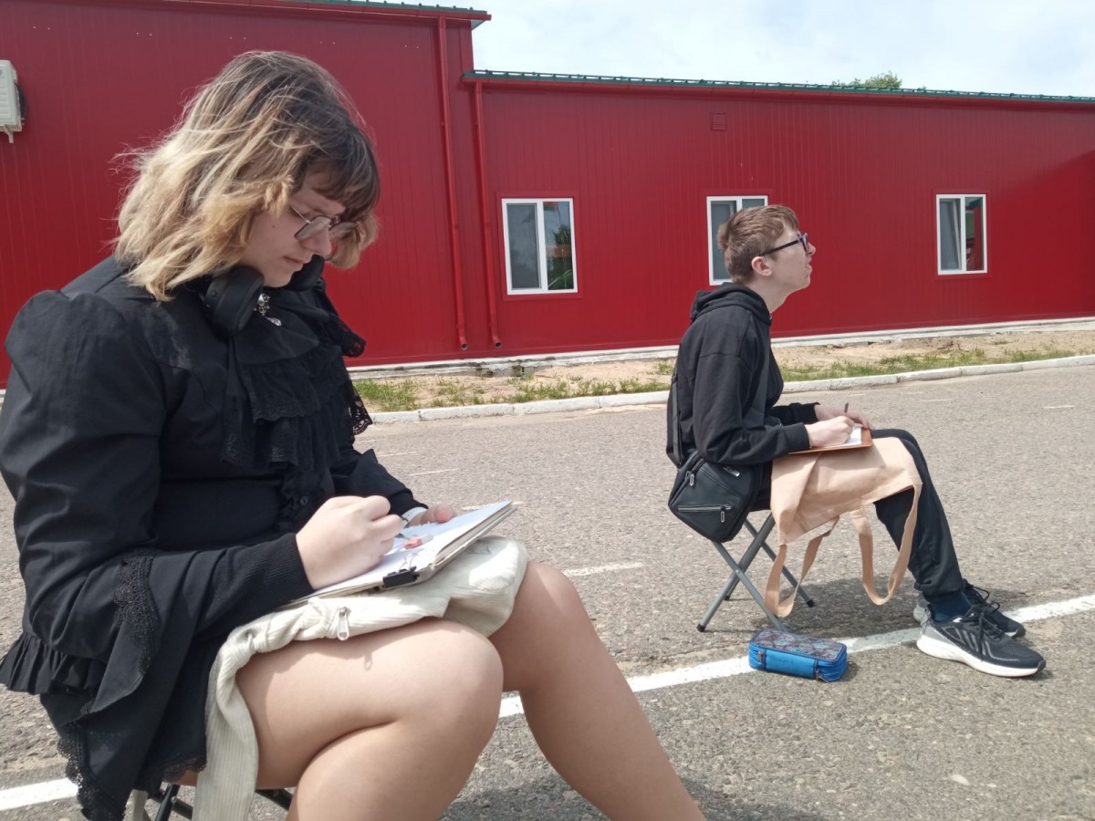 юные художники студии 