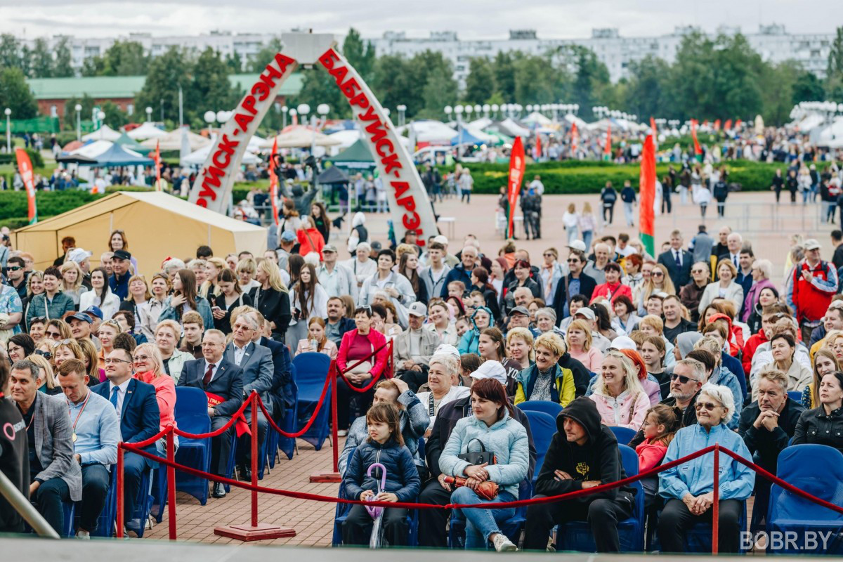 Бобруйск отгулял 638-й день рождения. Еда, таланты и фейерверк.