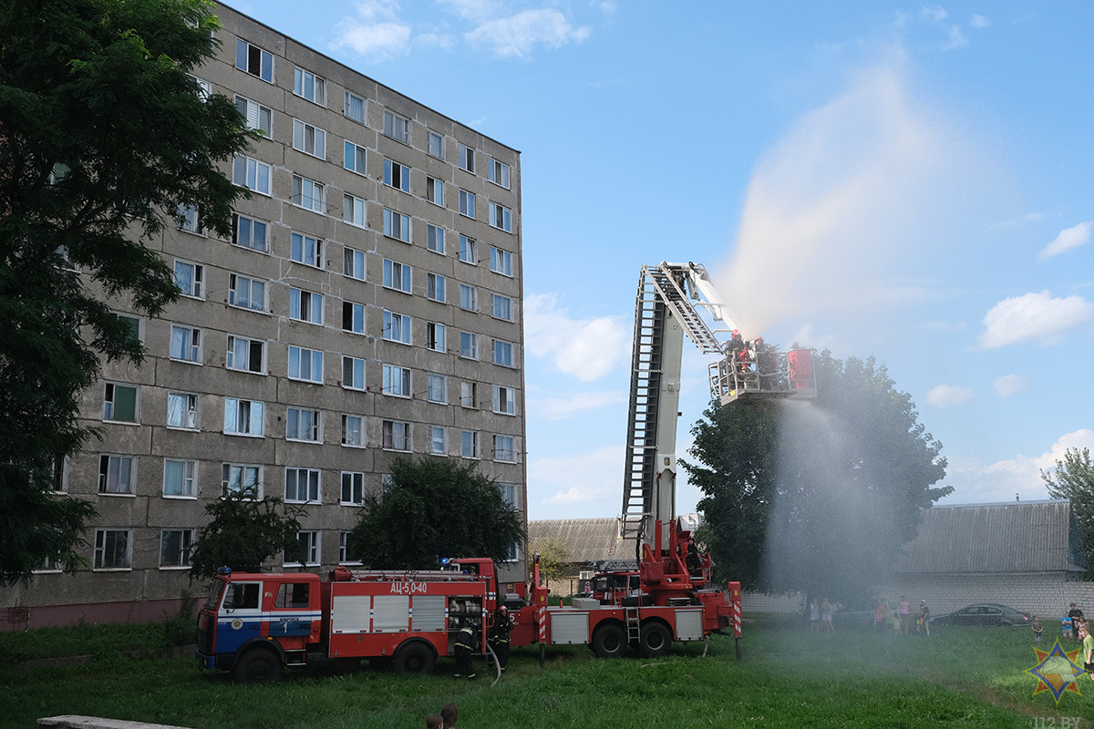 Профилактическое мероприятие «Общежитие без пожара» проходит в Бобруйске