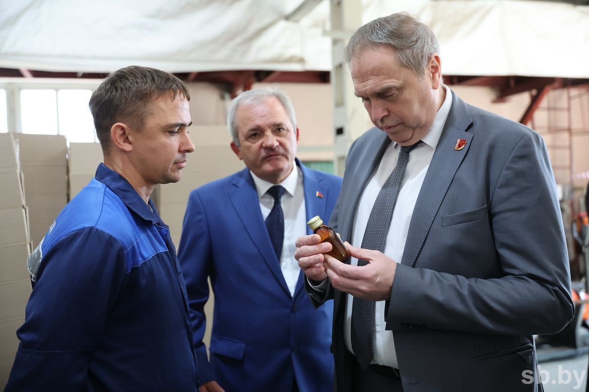На Бобруйском заводе биотехнологий рассказали о внедрении отечественных разработок