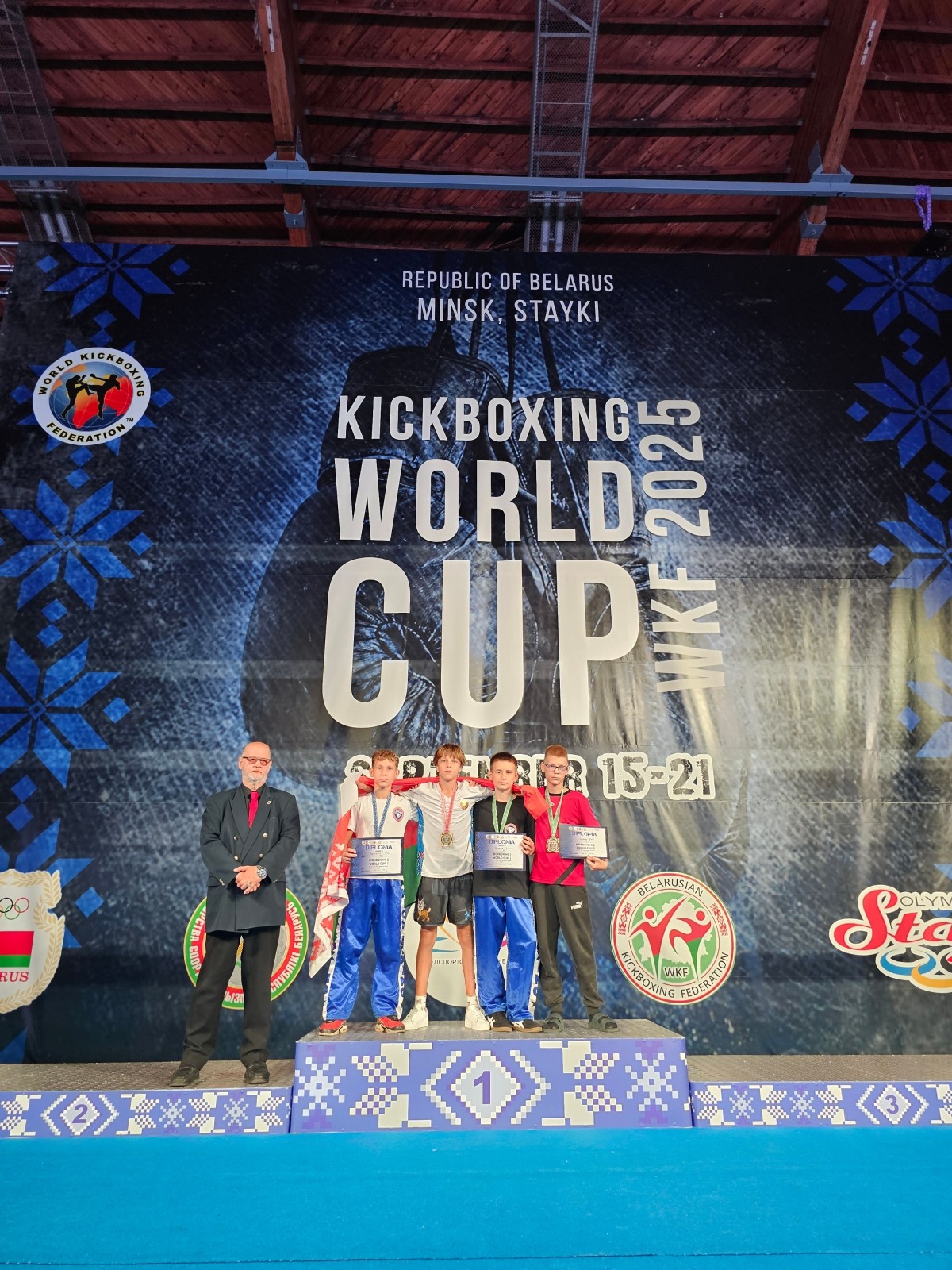 В Бобруйск вернулись 14 чемпионов мира