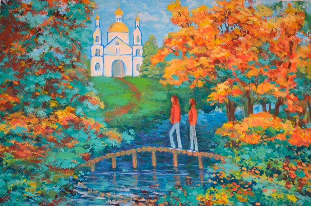 Юные художники Бобруйска показали «Красоту Божьего мира» в епархиальном конкурсе