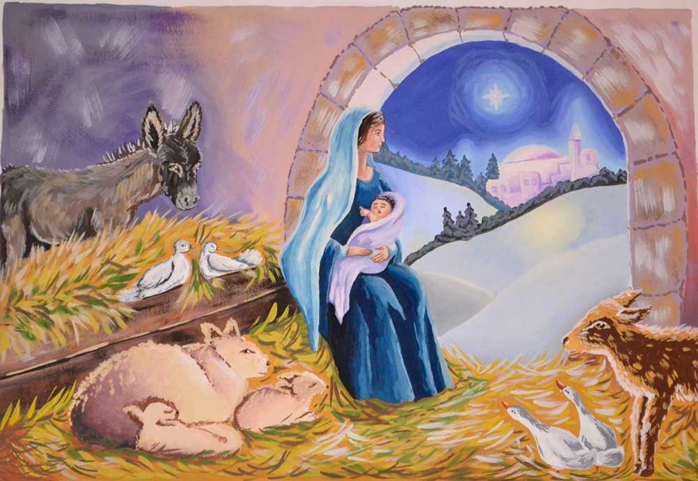 Юные художники Бобруйска показали «Красоту Божьего мира» в епархиальном конкурсе